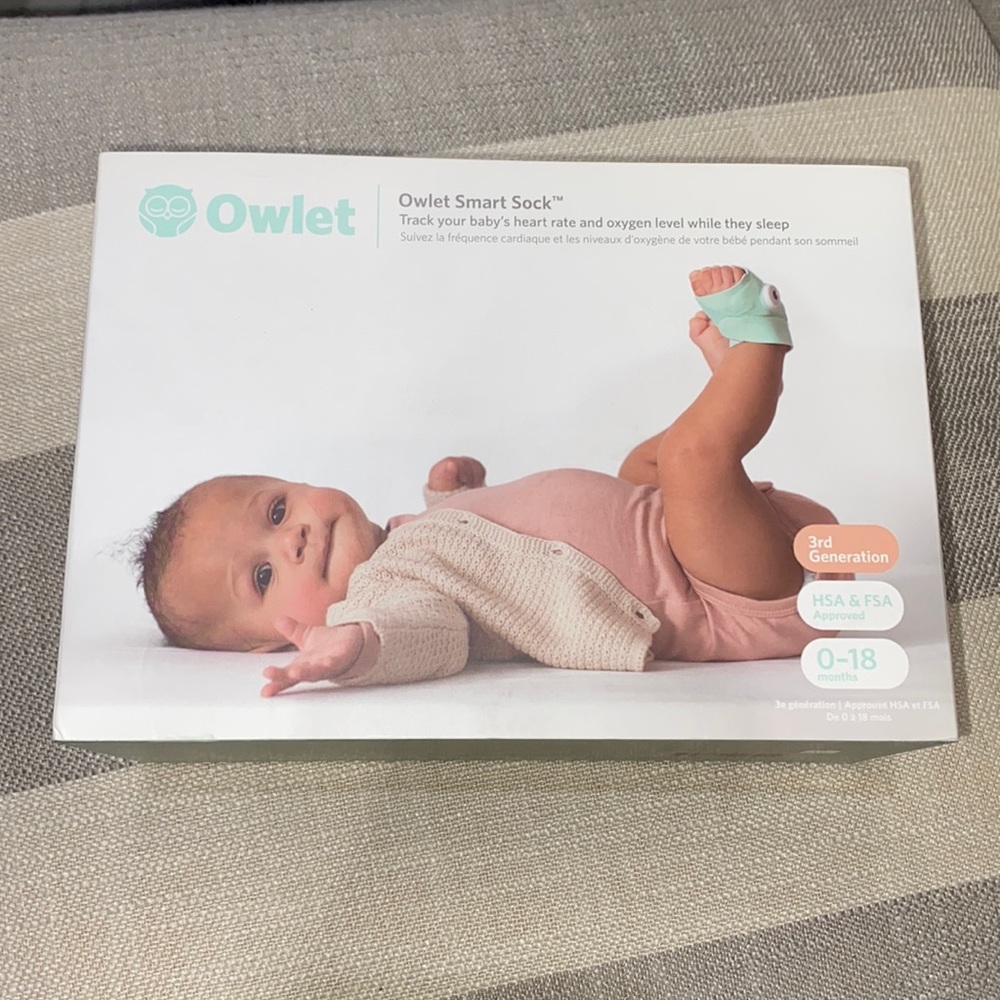 Owlet smart sock